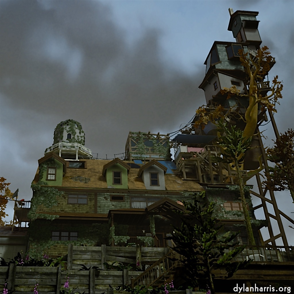 image: the house really does say it all&mdash;who in their right mind builds like that?