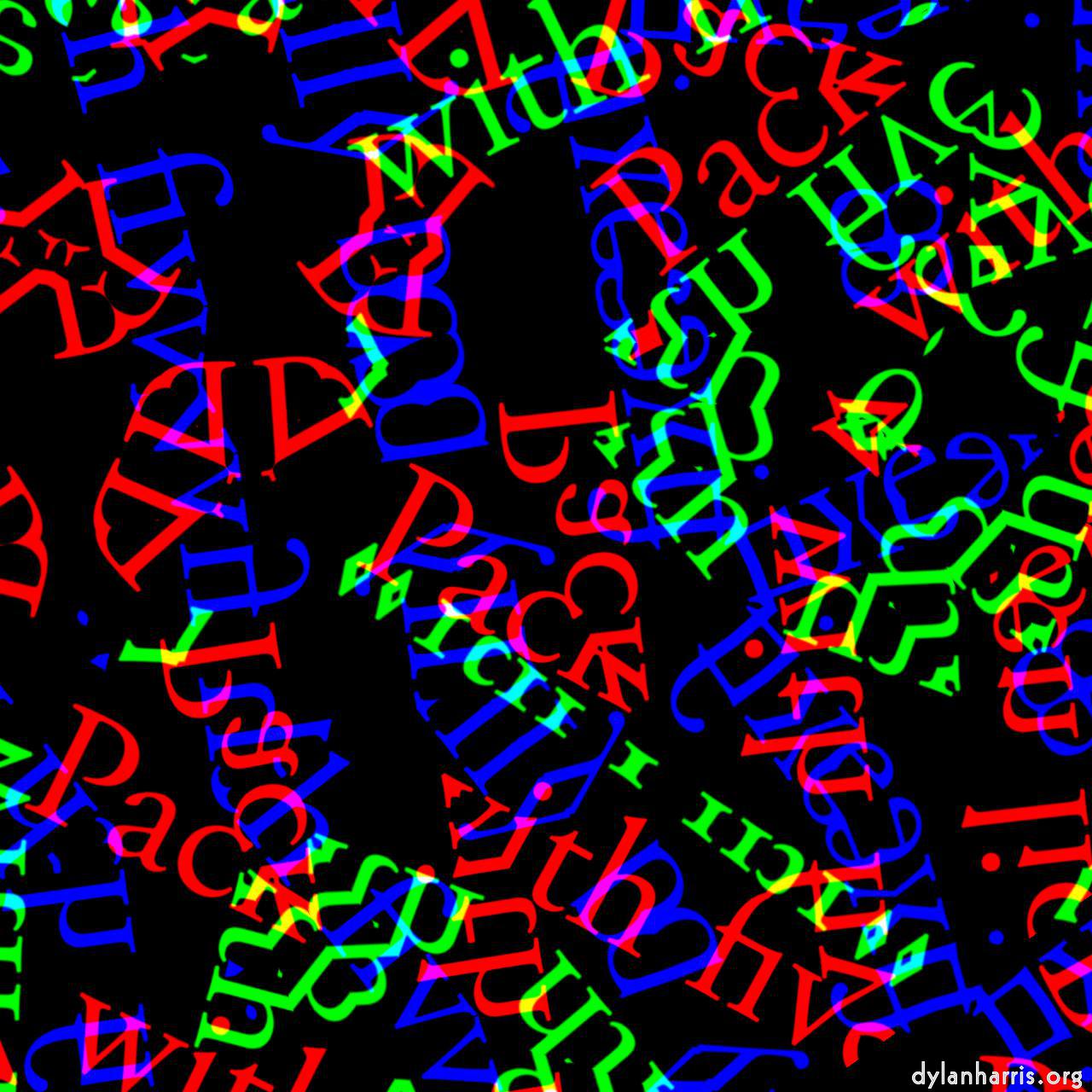 Image: kaleidoscopic and fractures :: brite&nbsp;rgb