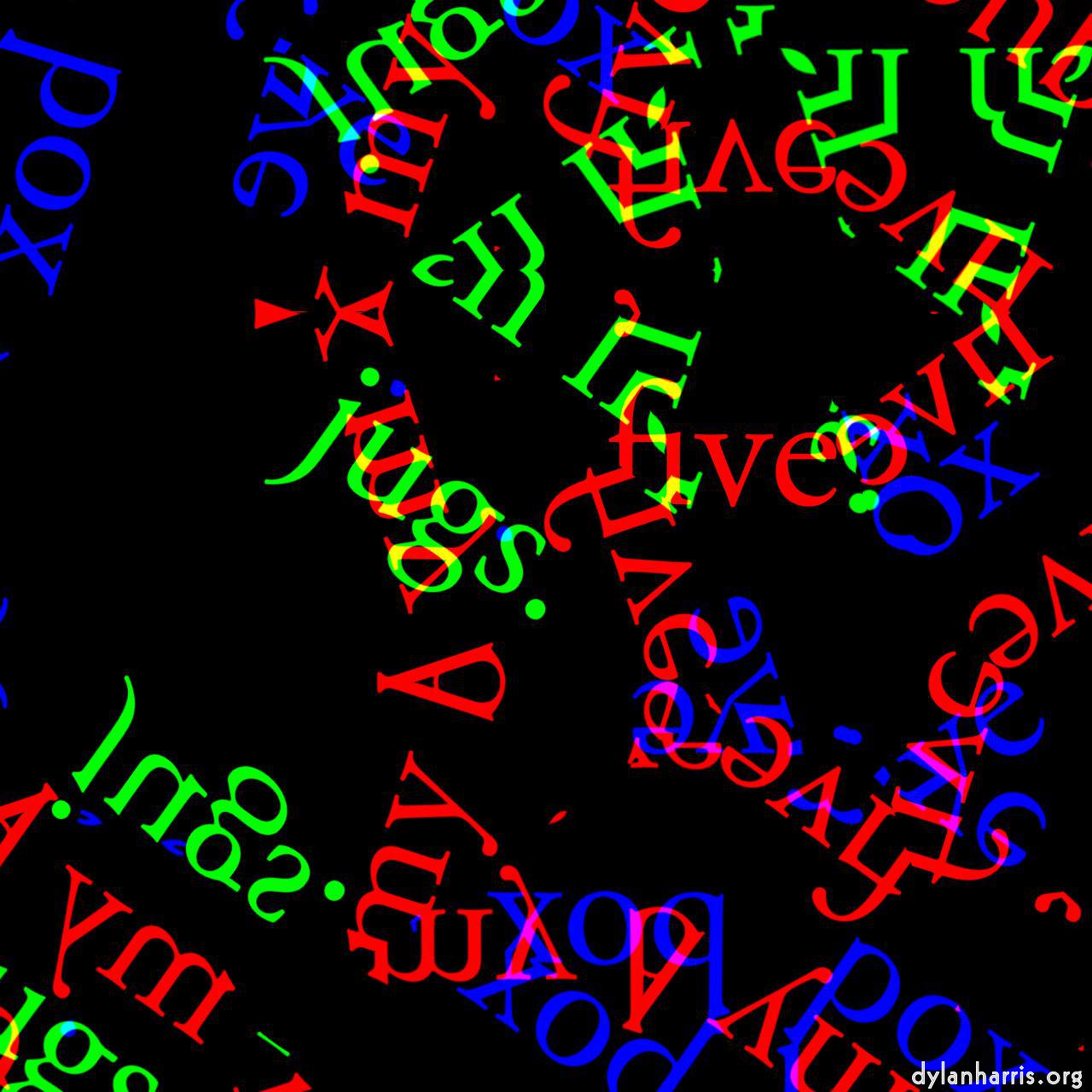 Image: kaleidoscopic and fractures :: colour&nbsp;blur