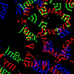 Image: image from kaleidoscopic and fractures