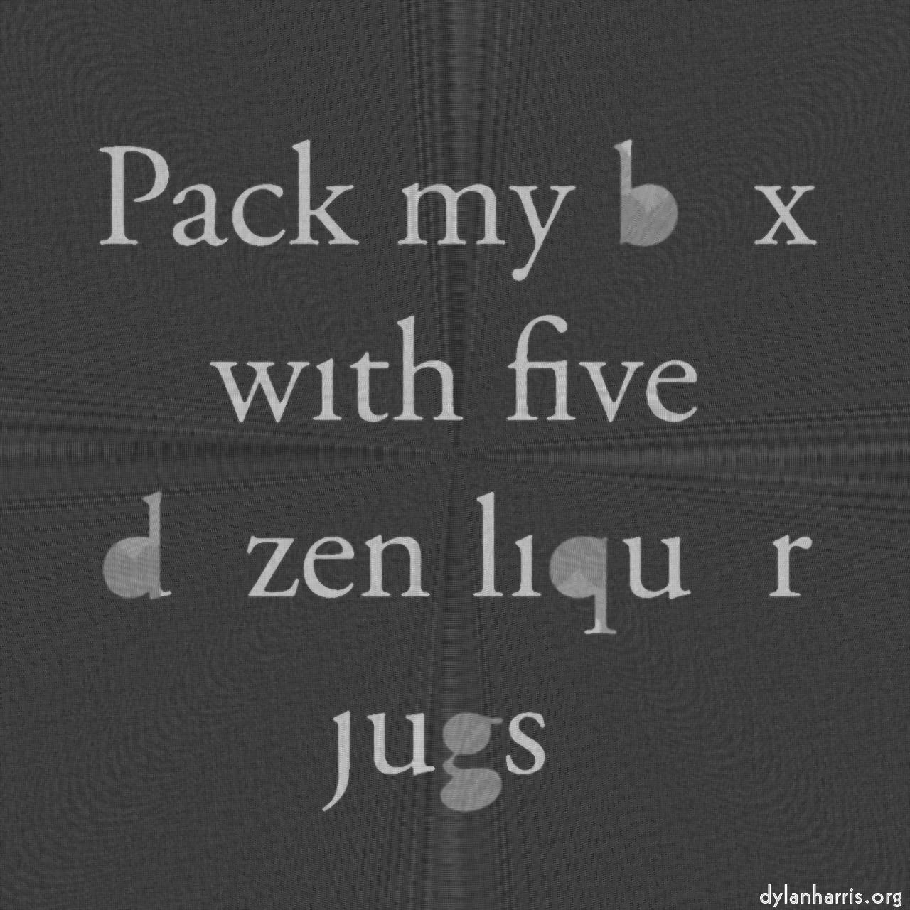 Image: line screen block regionise :: linen&nbsp;bw