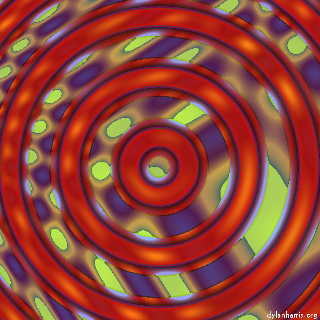 image: abstract circular :: red&nbsp;tyre