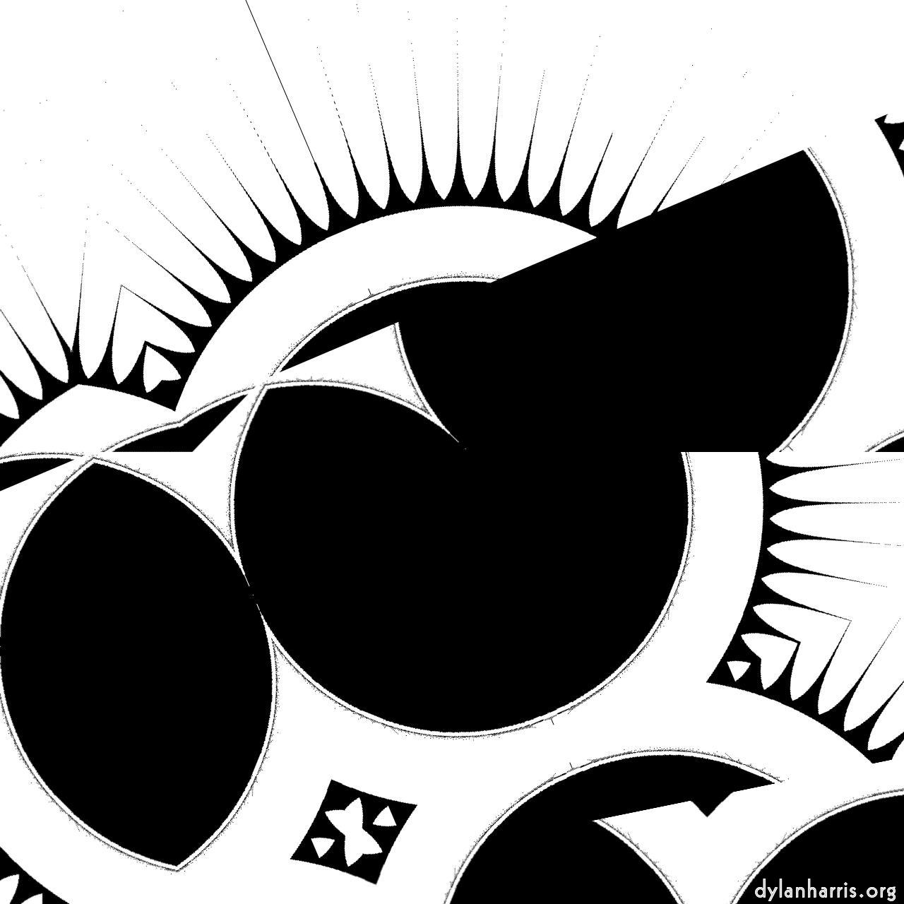 image: modulated by pen :: bw&nbsp;pattern