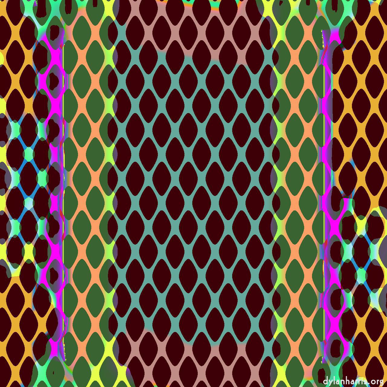 image: op art :: colour&nbsp;grid&nbsp;1