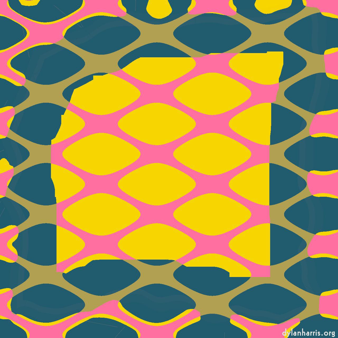 image: op art :: colour&nbsp;grid&nbsp;3