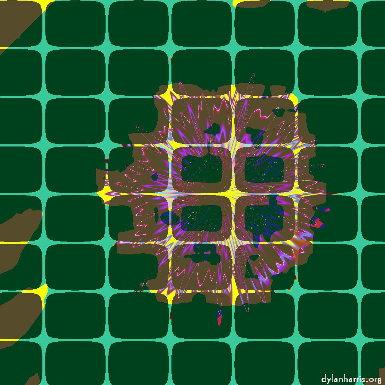 image: op art 1 :: attractor&nbsp;grid