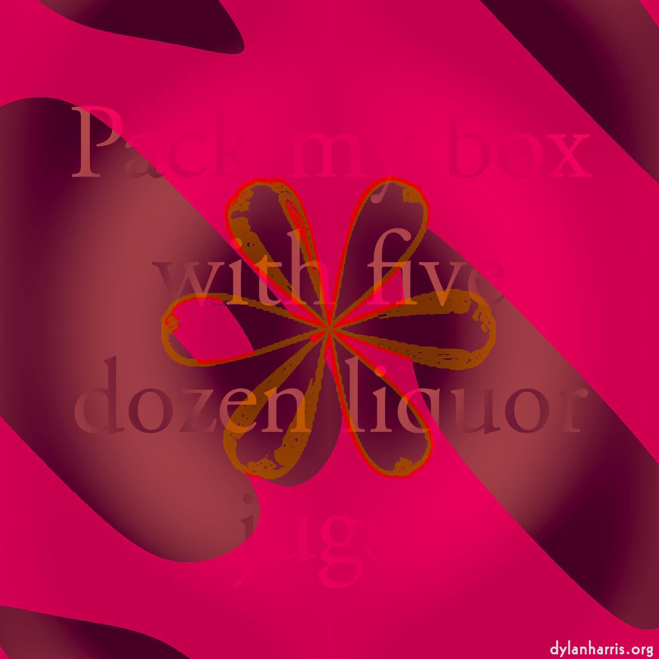 image: pattern :: red&nbsp;flower