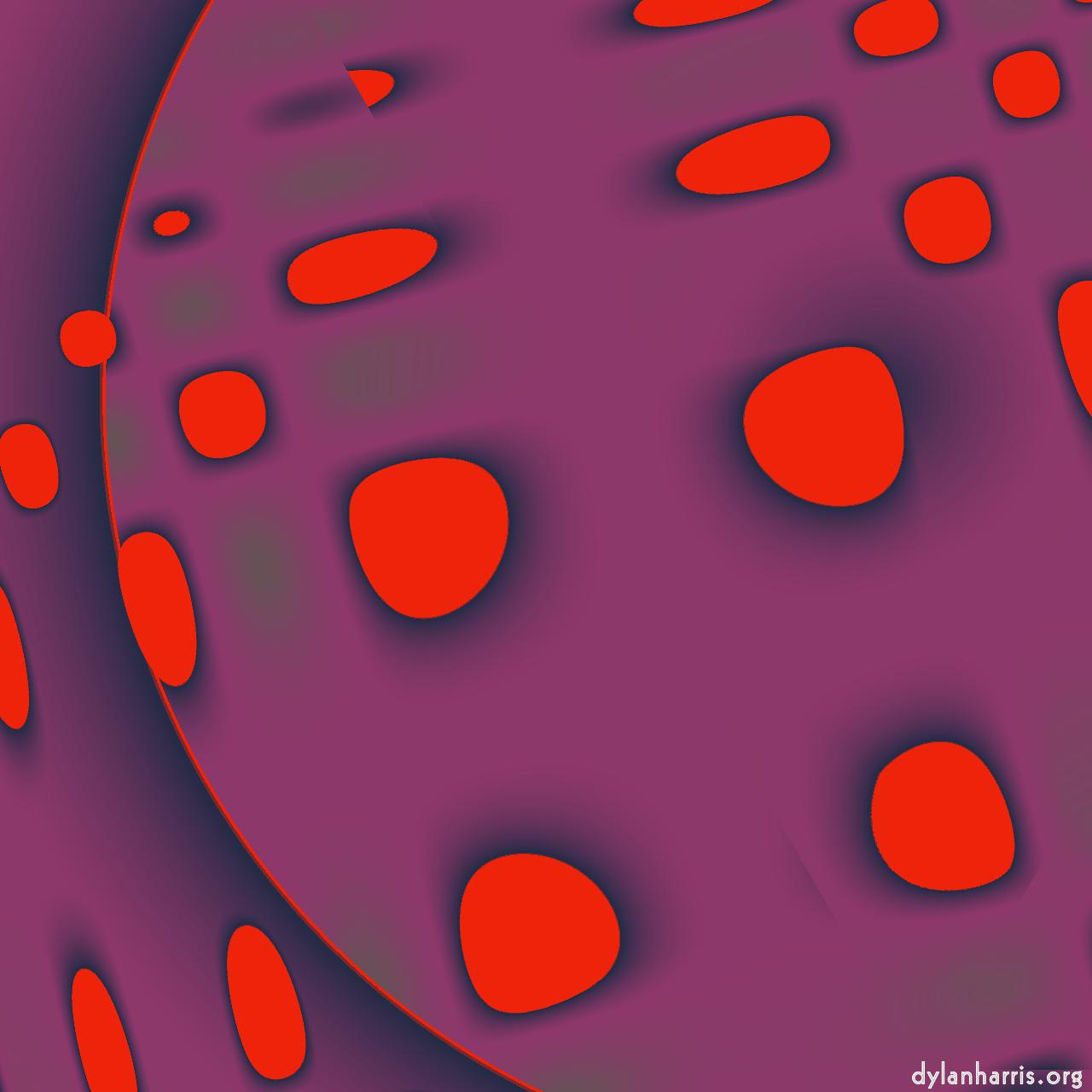image: patterns :: orange&nbsp;dots
