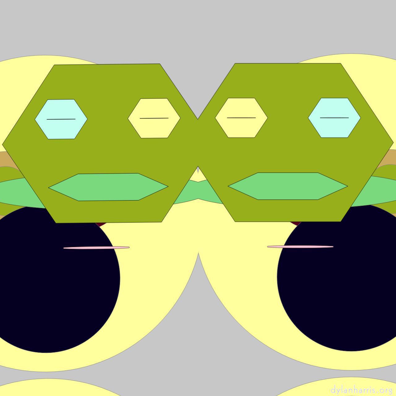 image: cartoon characters and shapes :: frog&nbsp;head