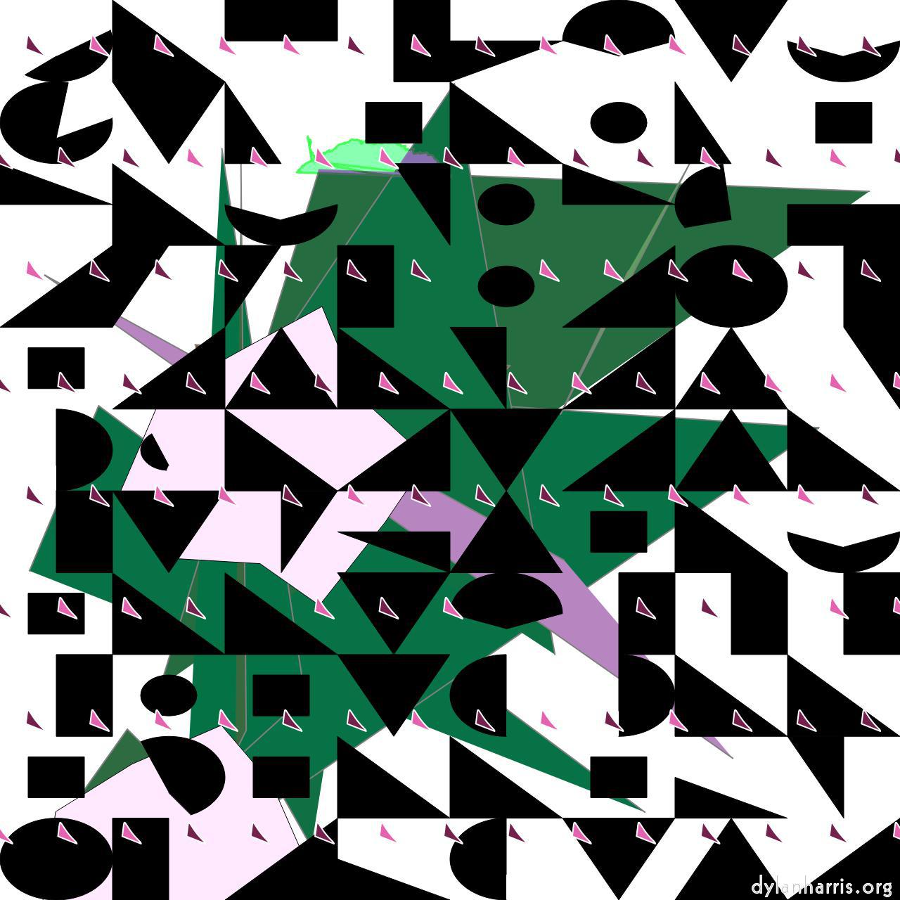 image: cartoon characters and shapes :: triangle&nbsp;2