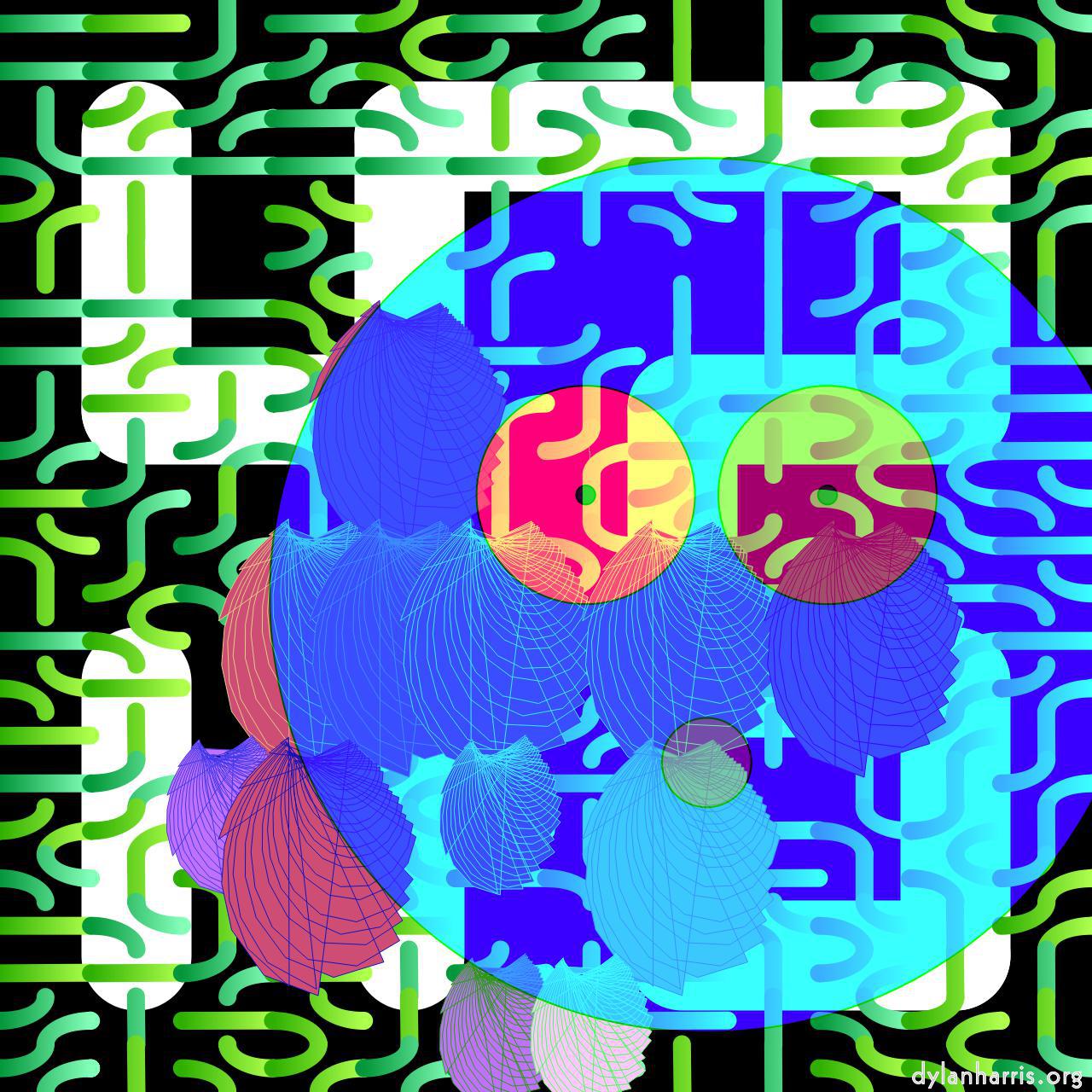 image: cartoon characters with background :: clam&nbsp;shells