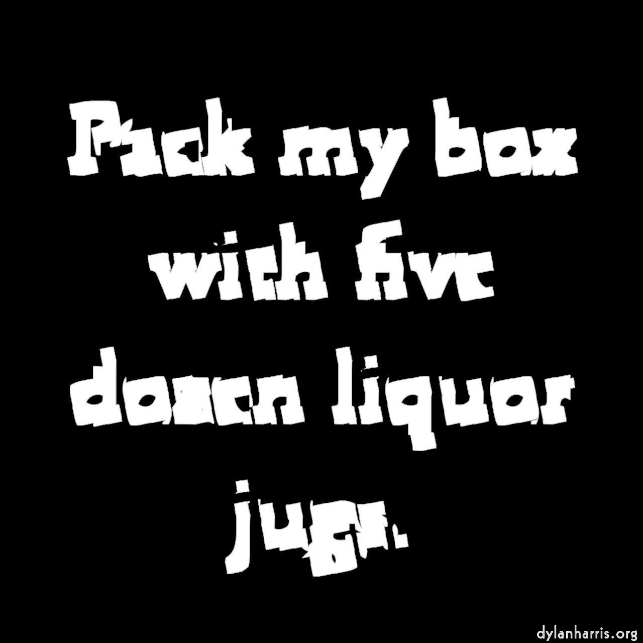 Image: generative and abstract animation :: blockhead&nbsp;bw