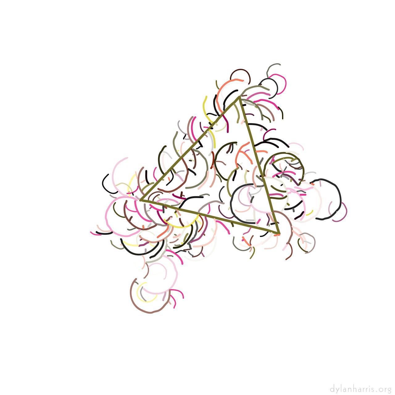 generative and abstract animation :: triangle&nbsp;and&nbsp;half&nbsp;circle