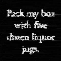 image: image from spreads wets melts drips and smears