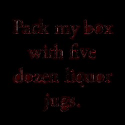 image: image from spreads wets melts drips and smears