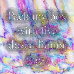 image: image from spreads wets melts drips and smears