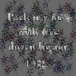 image: image from spreads wets melts drips and smears