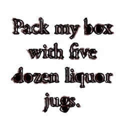 image: image from spreads wets melts drips and smears