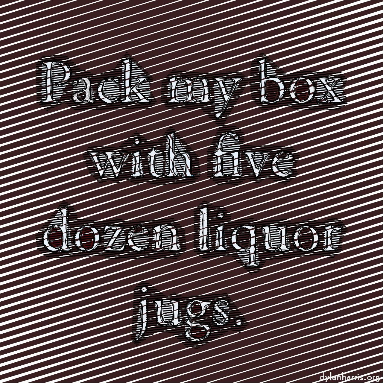 flat cartoon line screen block print :: four&nbsp;square&nbsp;with&nbsp;jitter&nbsp;bars