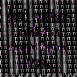 image from flat cartoon line screen block print