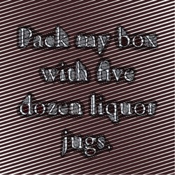 image from flat cartoon line screen block print