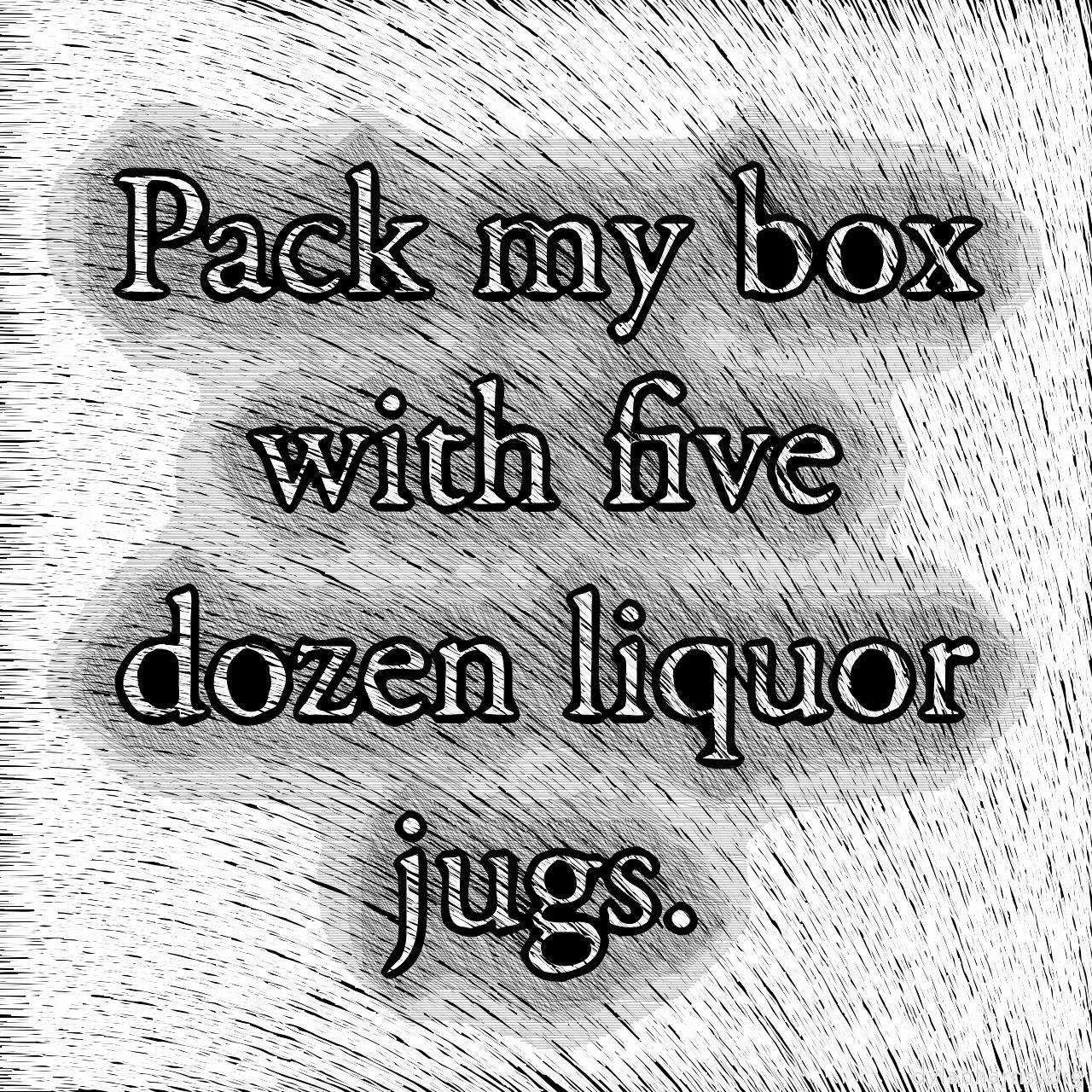 image: _ general examples :: block&nbsp;print&nbsp;on&nbsp;black&nbsp;background