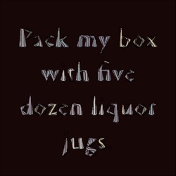 image from grunge chopped mutilated warped