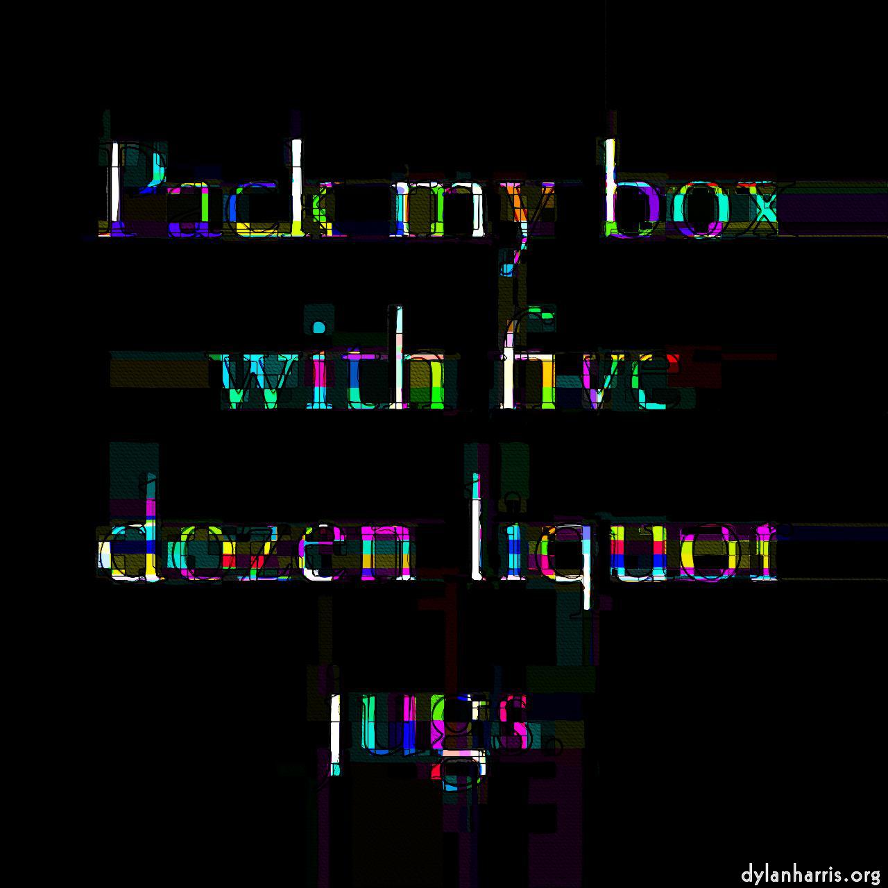 mosaic :: random&nbsp;colour&nbsp;blocks