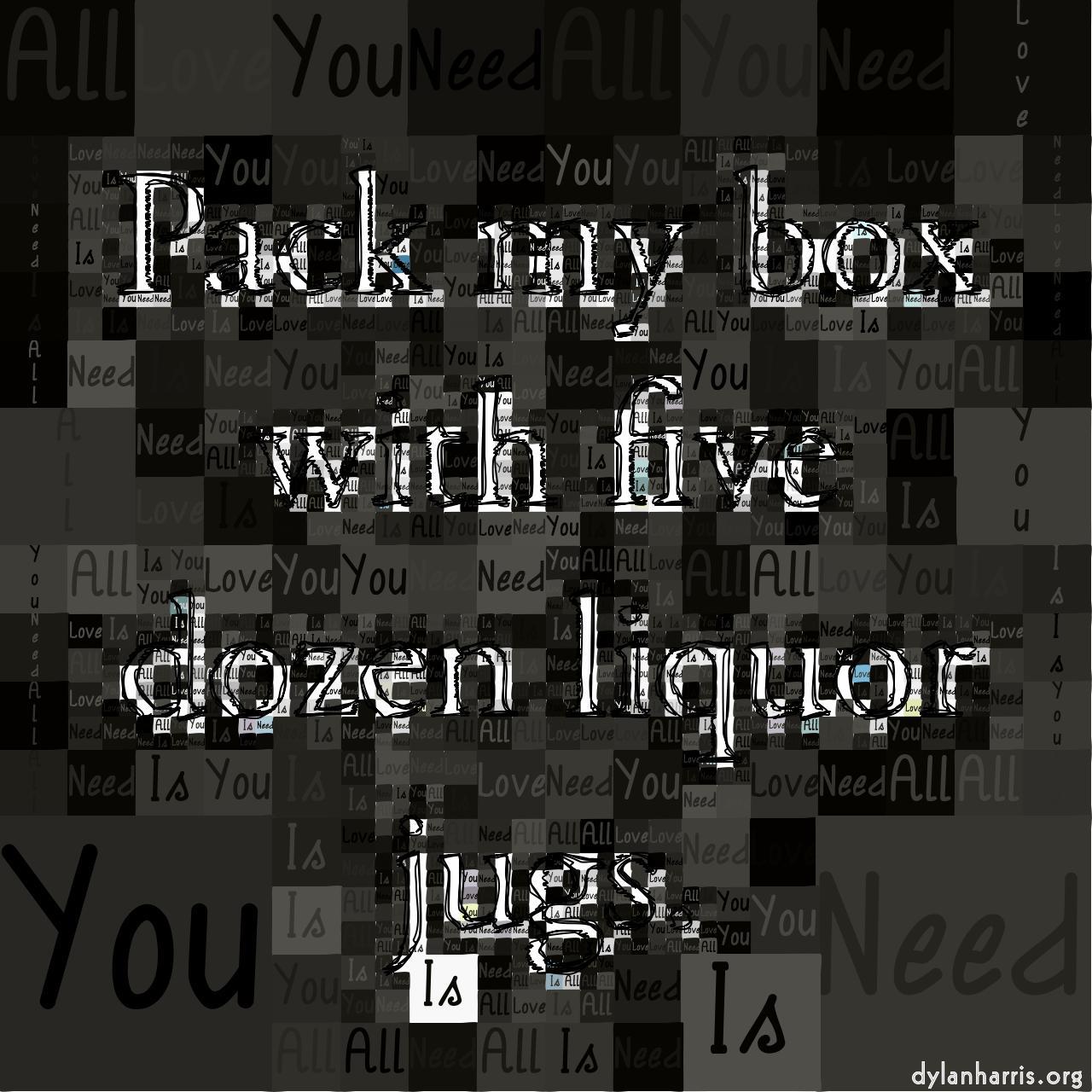 mosaic for source images with white background :: colour&nbsp;palette&nbsp;with&nbsp;text&nbsp;and&nbsp;edge