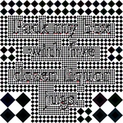 image from mosaic for source images with white background