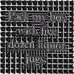 image from mosaic for source images with white background