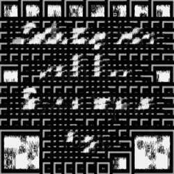 image from mosaic scatters for white background images