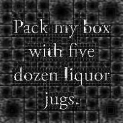 image from mosaic scatters for white background images