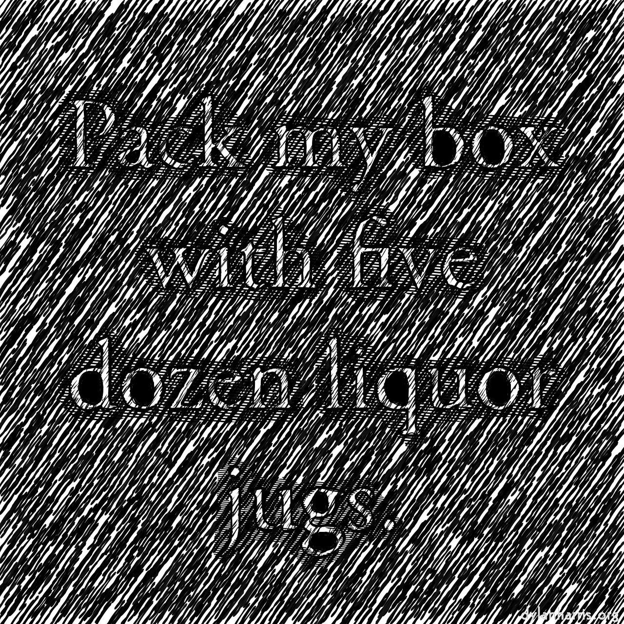 _ natural media with vector paints :: bw&nbsp;block&nbsp;print