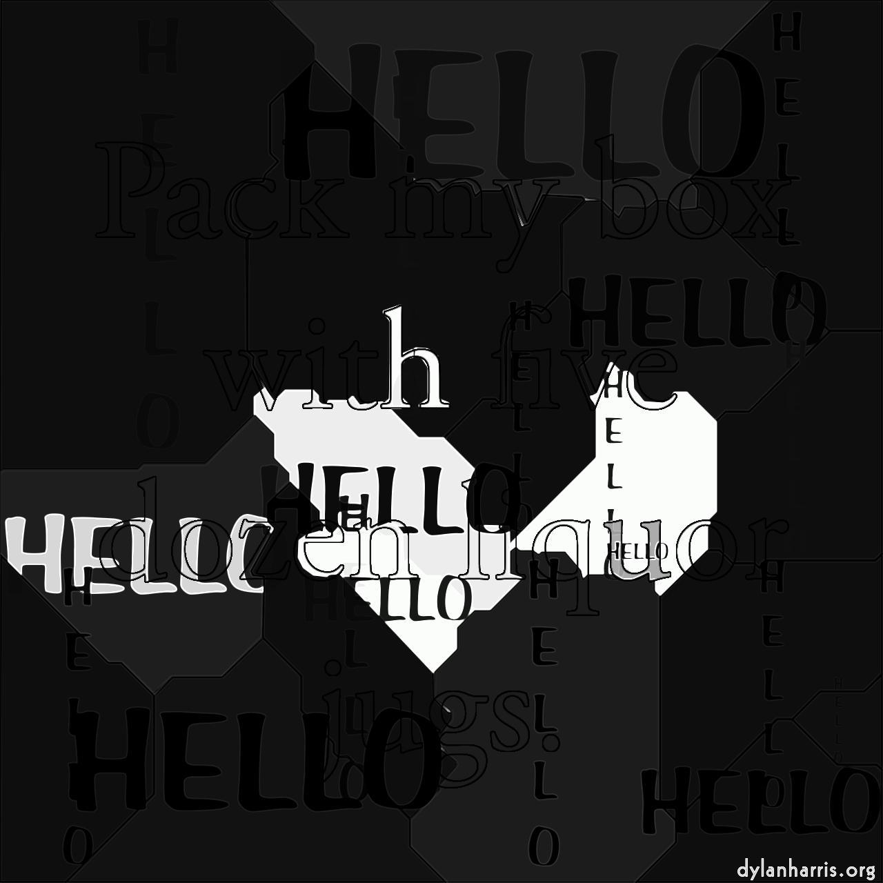 non-rep generative and abstract :: hello