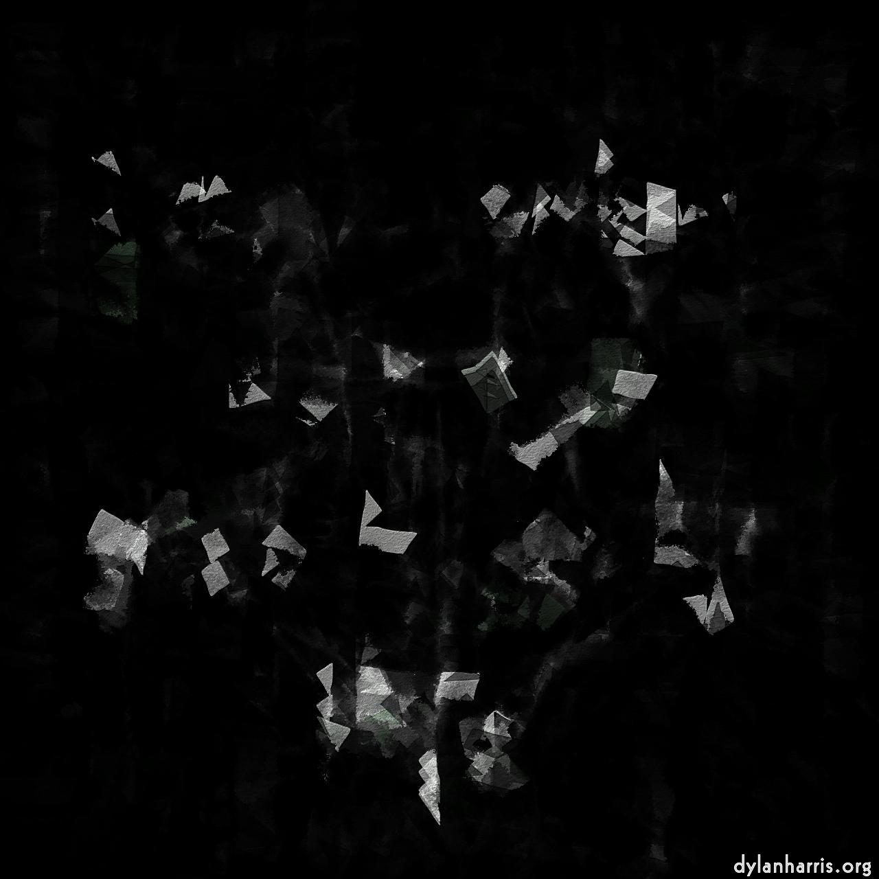 non-rep generative and abstract :: watercolour&nbsp;blot