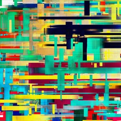 image from non-rep generative and abstract