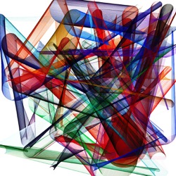 image from non-rep generative and abstract