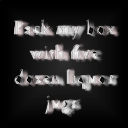 image from non-rep generative and abstract