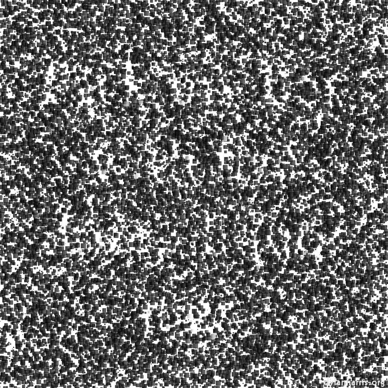 scatters for source images on white background :: rectangles