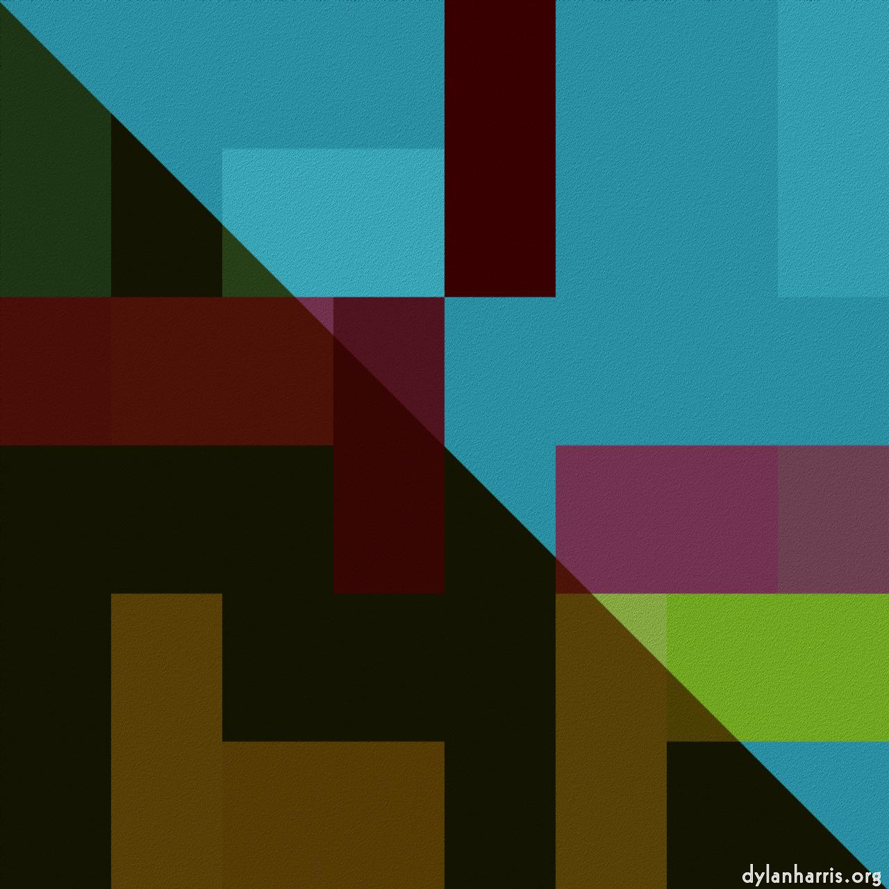 shape and mondrian styles :: triangular