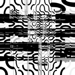 image from shape and mondrian styles