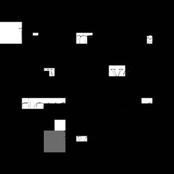 image from shape and mondrian styles