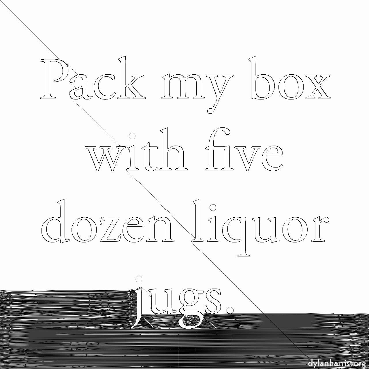 image: sketch and hatch styles :: edge&nbsp;sketch&nbsp;squiggle