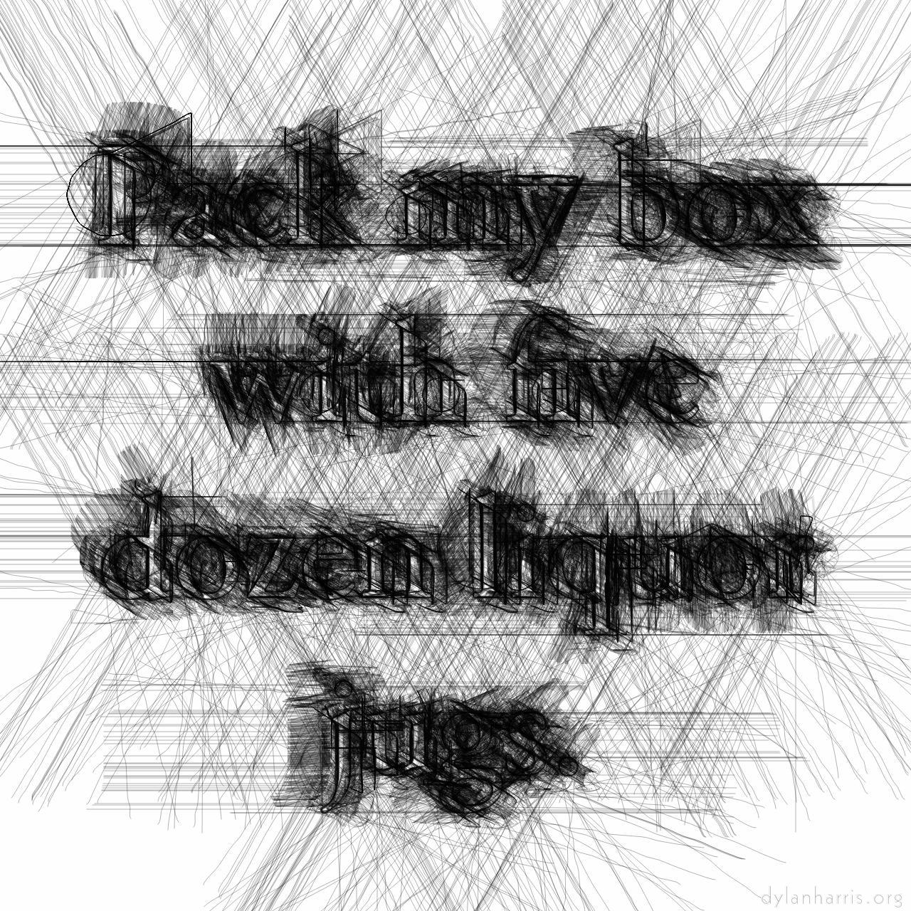 image: sketch and hatch styles :: hairy&nbsp;hatch