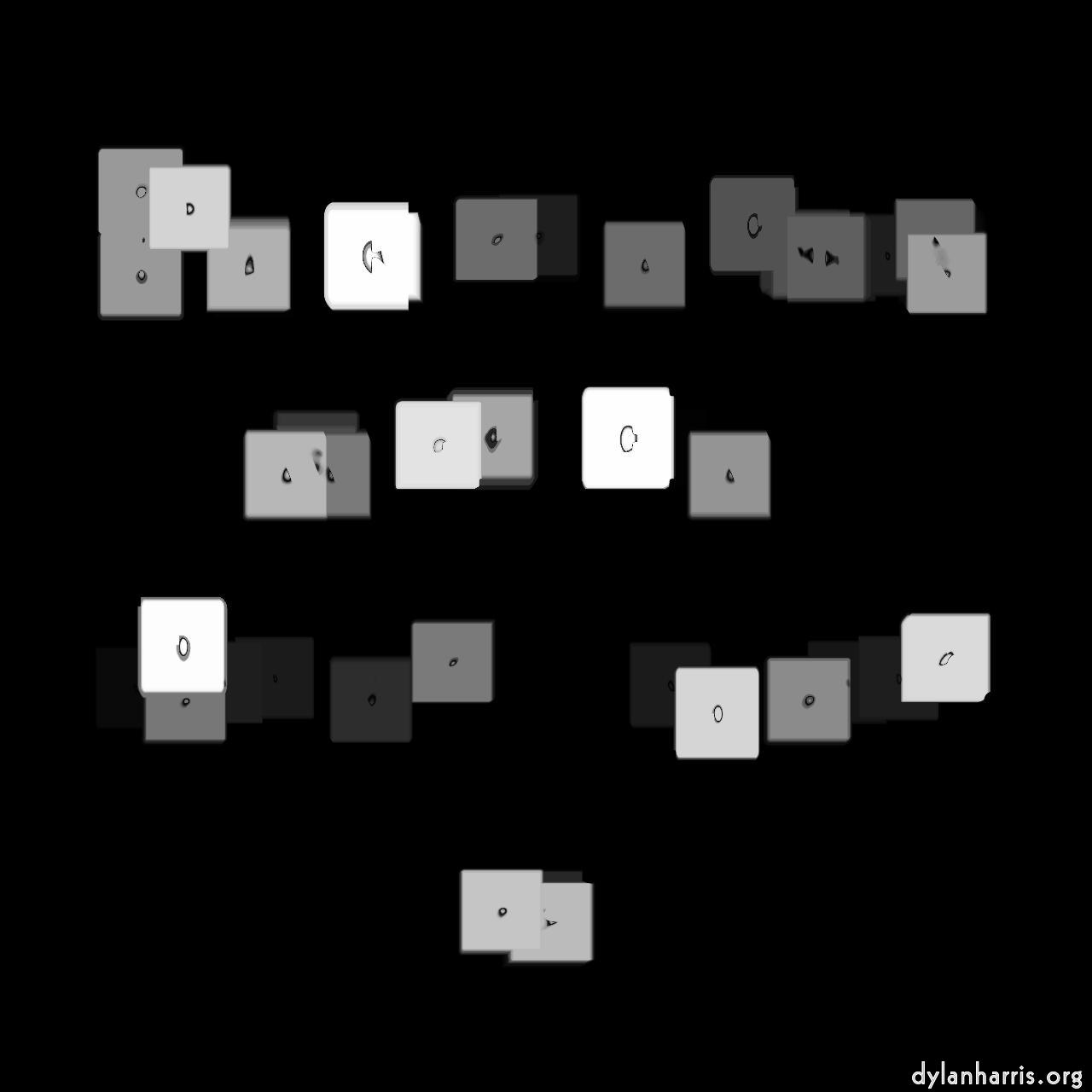 styles mix media - photo efx :: invert&nbsp;bw&nbsp;blocks