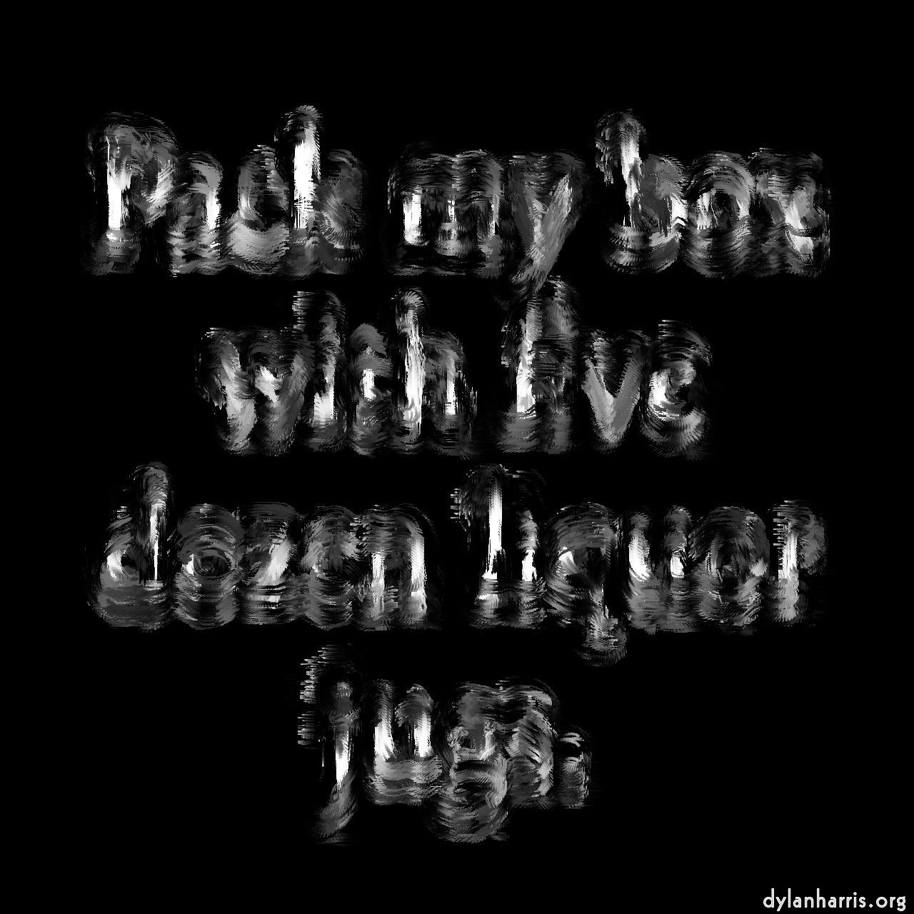 image: abstract natural media :: oil&mdash;dry&nbsp;brush