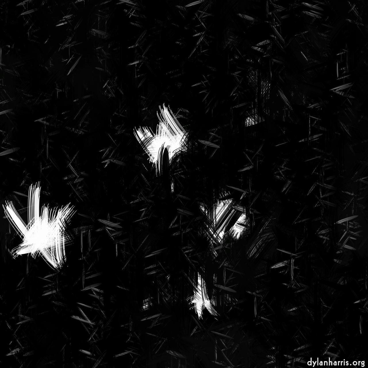 Image: abstract natural media - vector :: broad&nbsp;strokes&nbsp;random