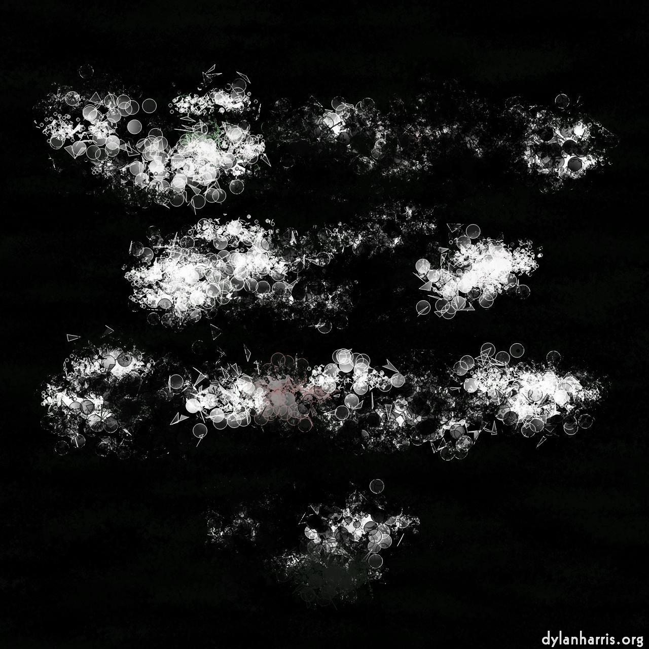 image: abstract natural media - vector :: circle&nbsp;cloud