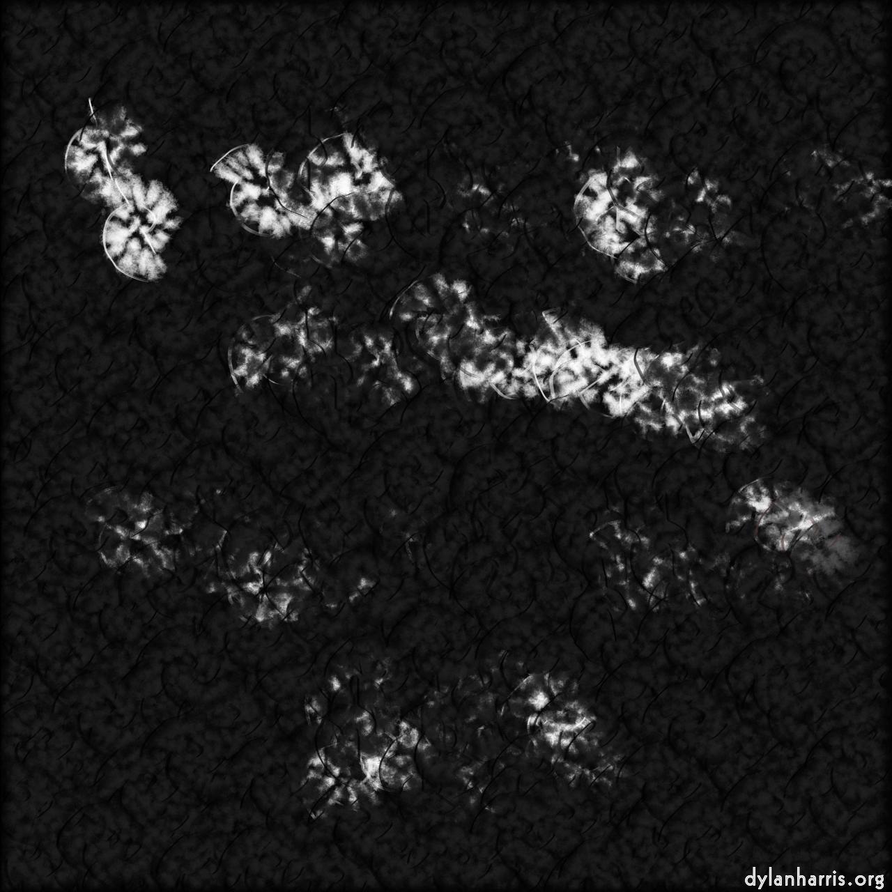 Image: abstract natural media - vector :: diffuse&nbsp;puffs